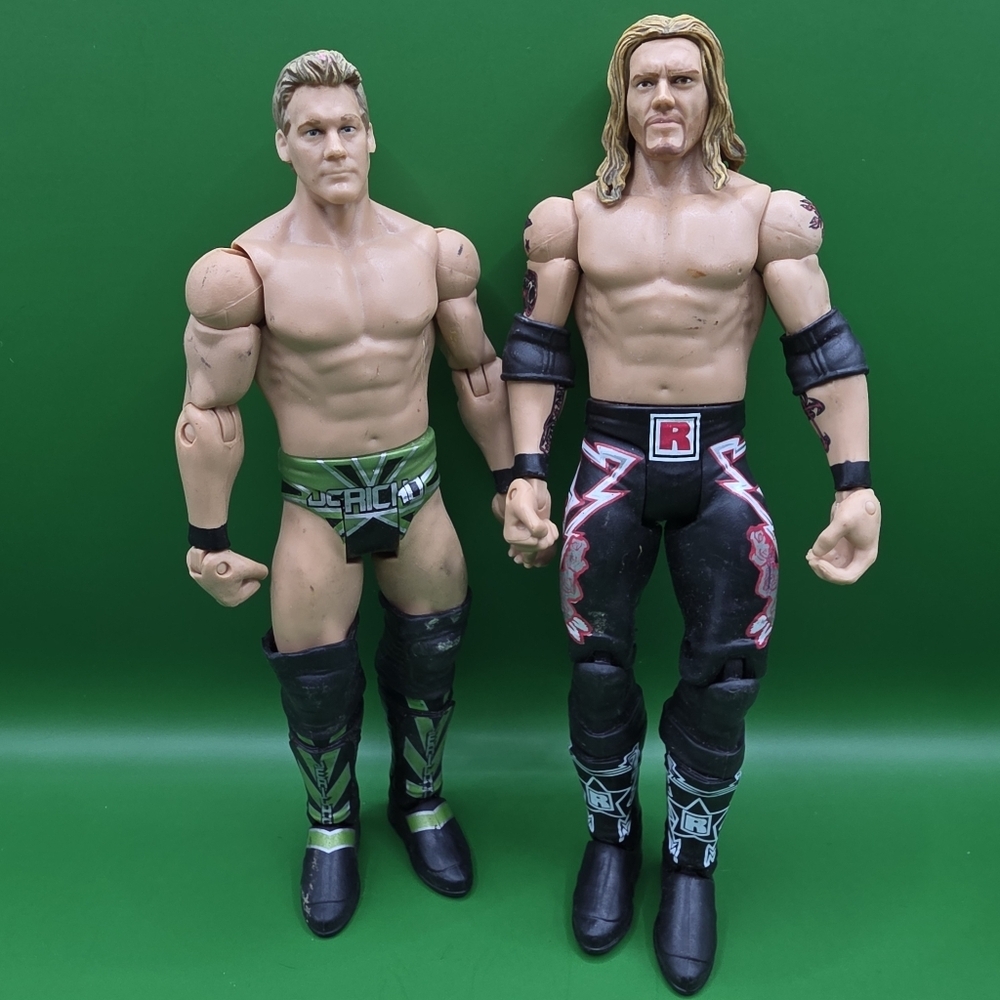 2010 WWE Chris Jericho Edge Wrestling Figures